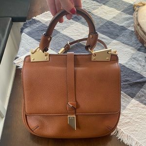 Foly+Corinna brown/gold bag